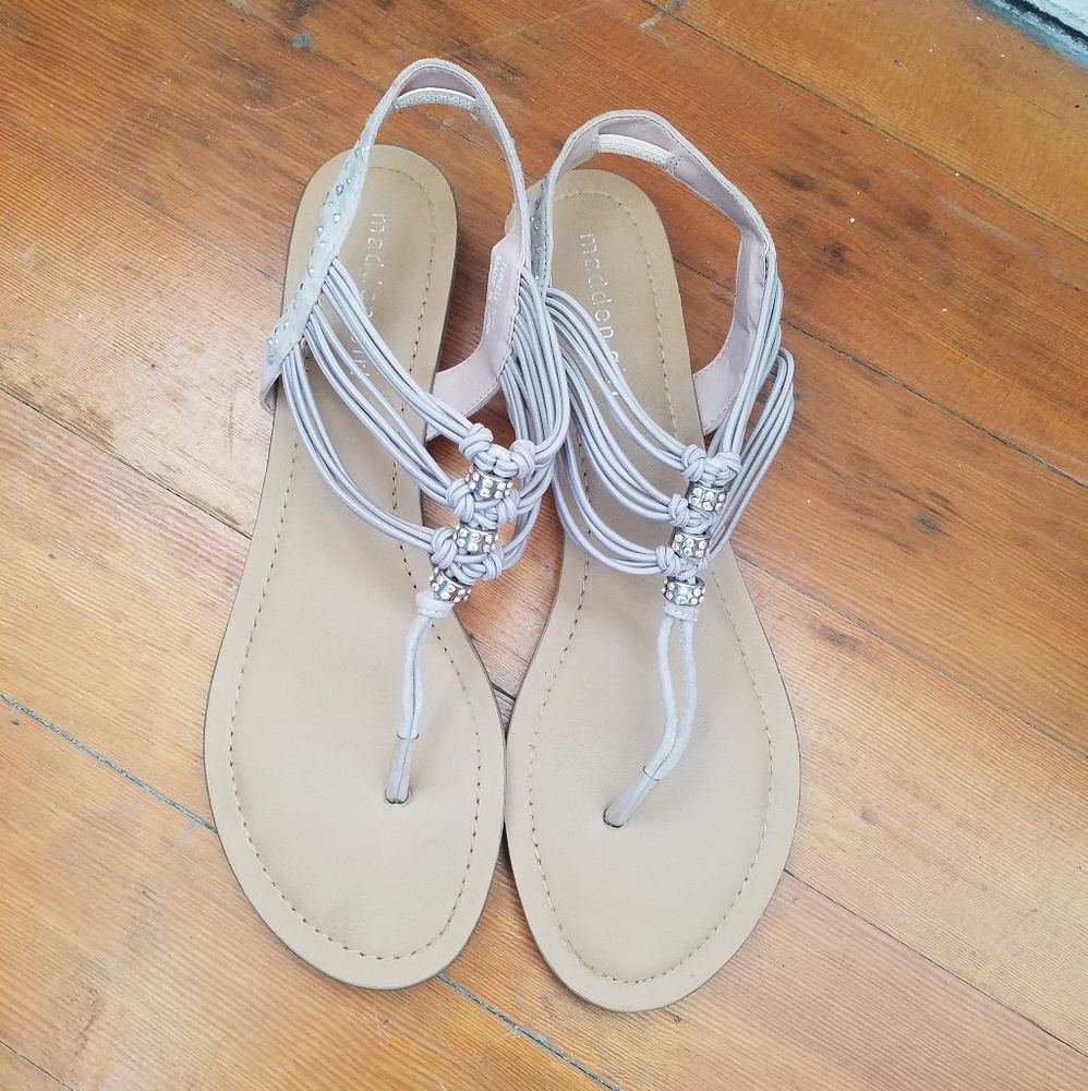 Madden Girl Jeweled Sandals